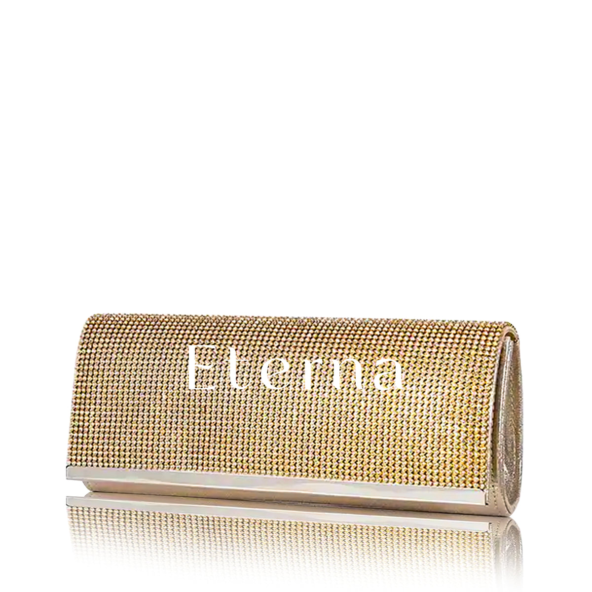 CAR345 — carteira envelope, dourado
