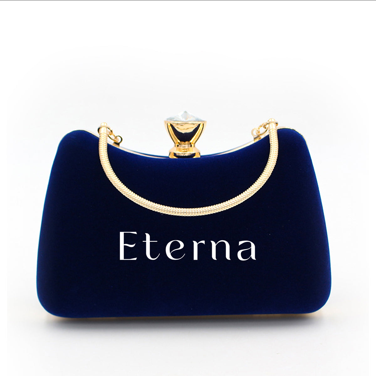 CAR402 — carteira diamante, navy