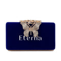 CAR450 — carteira borboleta, navy