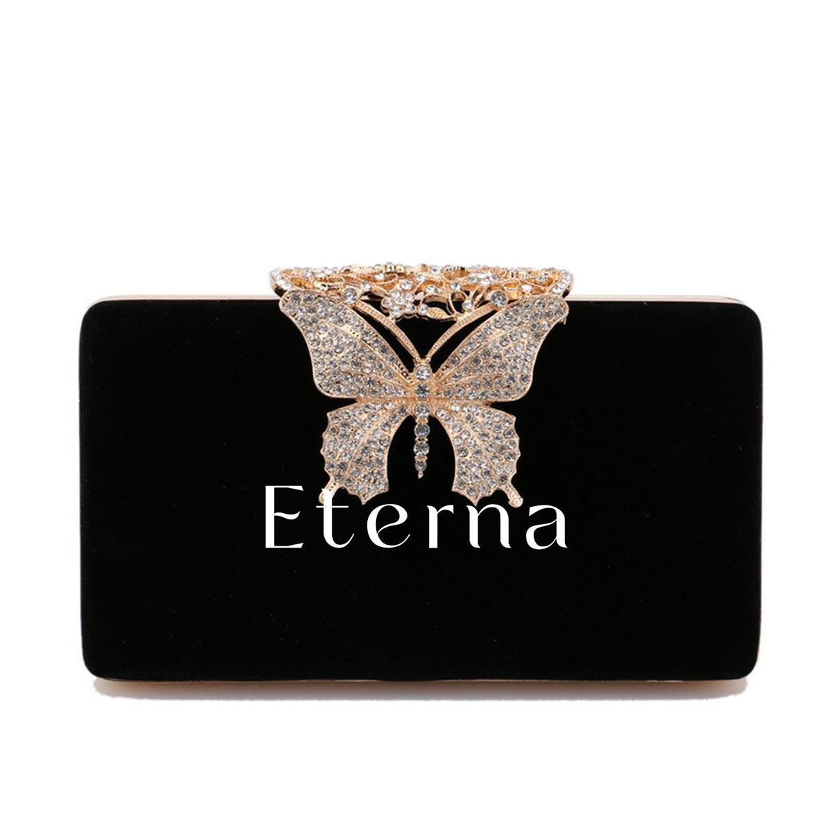 CAR451 — carteira borboleta, preto