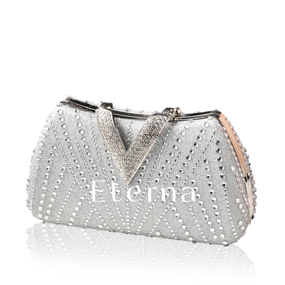 CAR614 — carteira, prateado